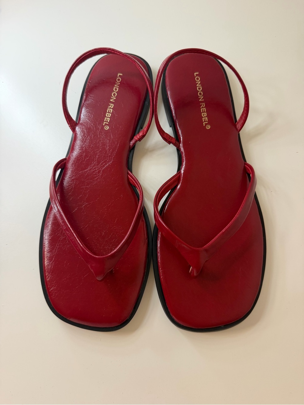 London Rebel  Slingback Sandals